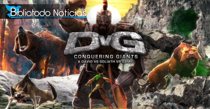 Nuevo juego basado en David y Goliat es creado por artista que trabajó en 