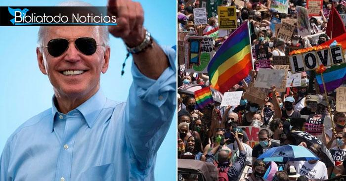 Biden recibe exhortaciones de cristianos y conservadores por aprobar ley LGBT que beneficia a los trans