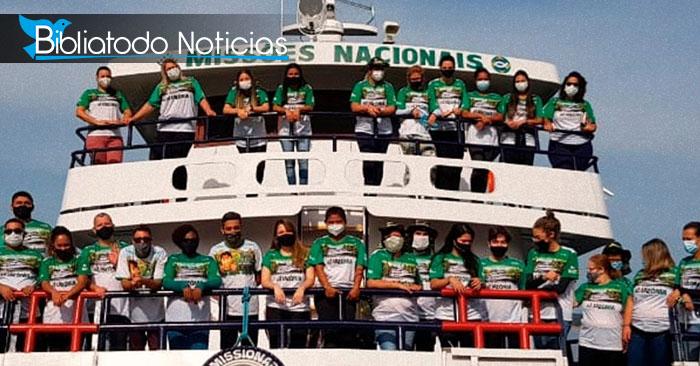 Médicos cristianos llegan a la Amazonía en barco misionero para expandir el Evangelio en Brasil