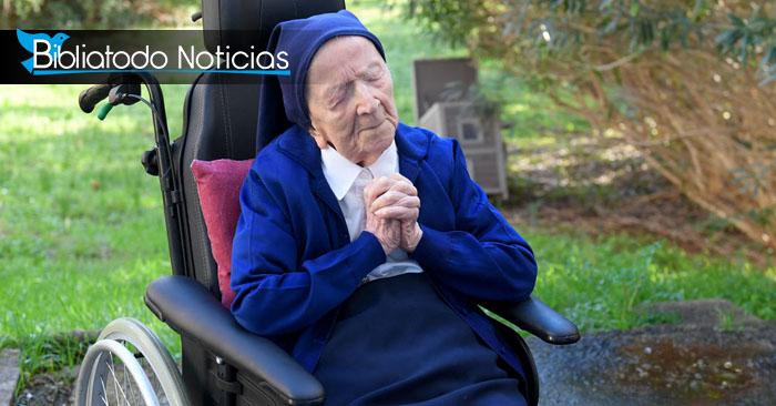 Días antes de su cumpleaños 117, la mujer más anciana de Europa venció al Covid