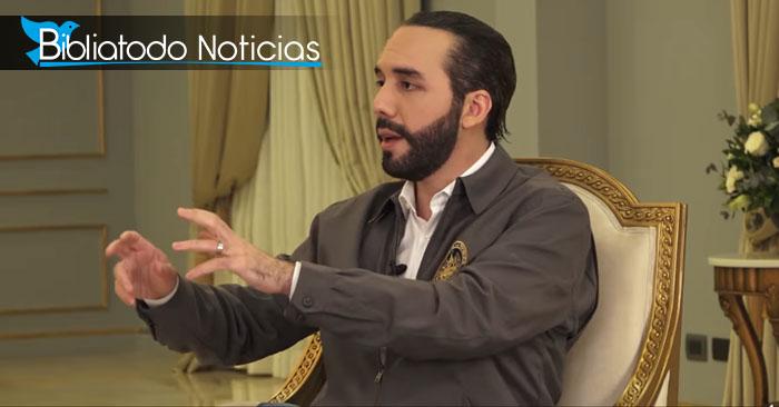 Presidente de El Salvador habla abiertamente de Dios e impacta a sus entrevistadores (VÍDEO)