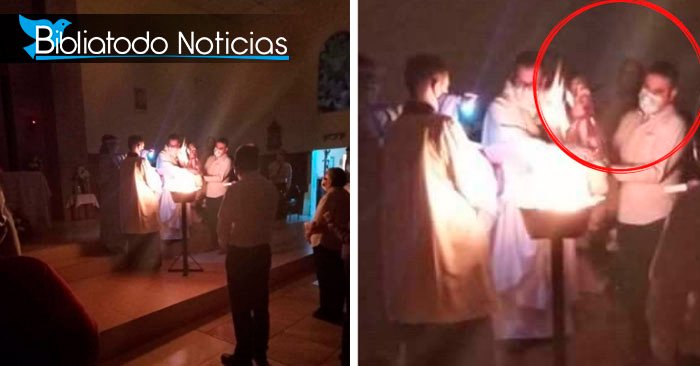 Católicos mexicanos aseguran que Jesús se apareció en su iglesia durante ceremonia religiosa (FOTO)