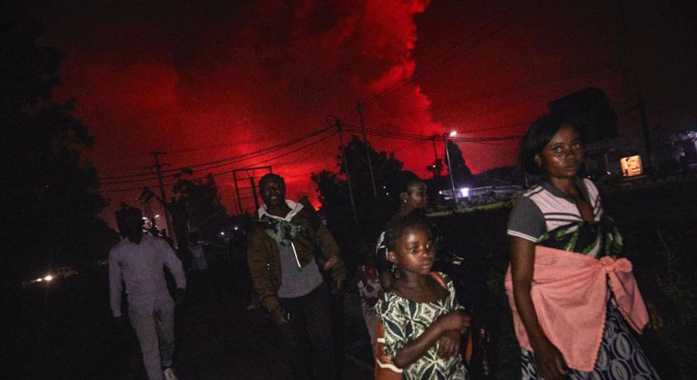 Nyiragongo | RDC | Erupción de volcán en República Democrática del Congo deja al menos 20 muertos y provoca numerosos sismos | FOTOS | MUNDO | EL COMERCIO PERÚ
