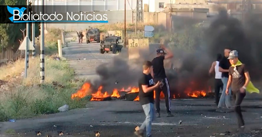 EN VIVO: Palestinos provocan caos en Cisjordania y lanzan gritos terroristas