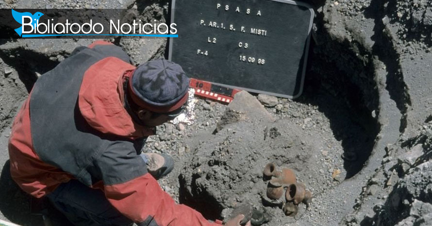 Revelan que los Incas sacrificaban a sus niños en volcanes para su 