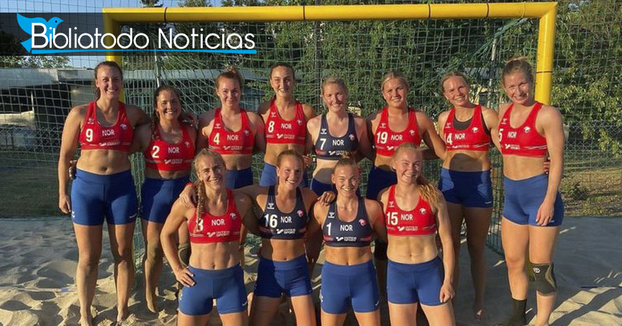 Jugadoras de voleibol en Noruega critican el nuevo uniforme al sentirse sexualizadas