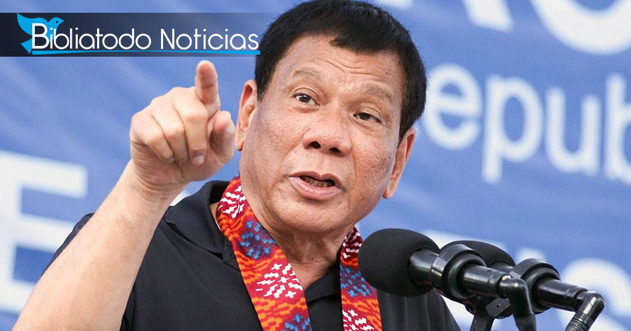 Presidente de Filipinas amenaza con encarcelar a quienes no se vacunen contra el Covid