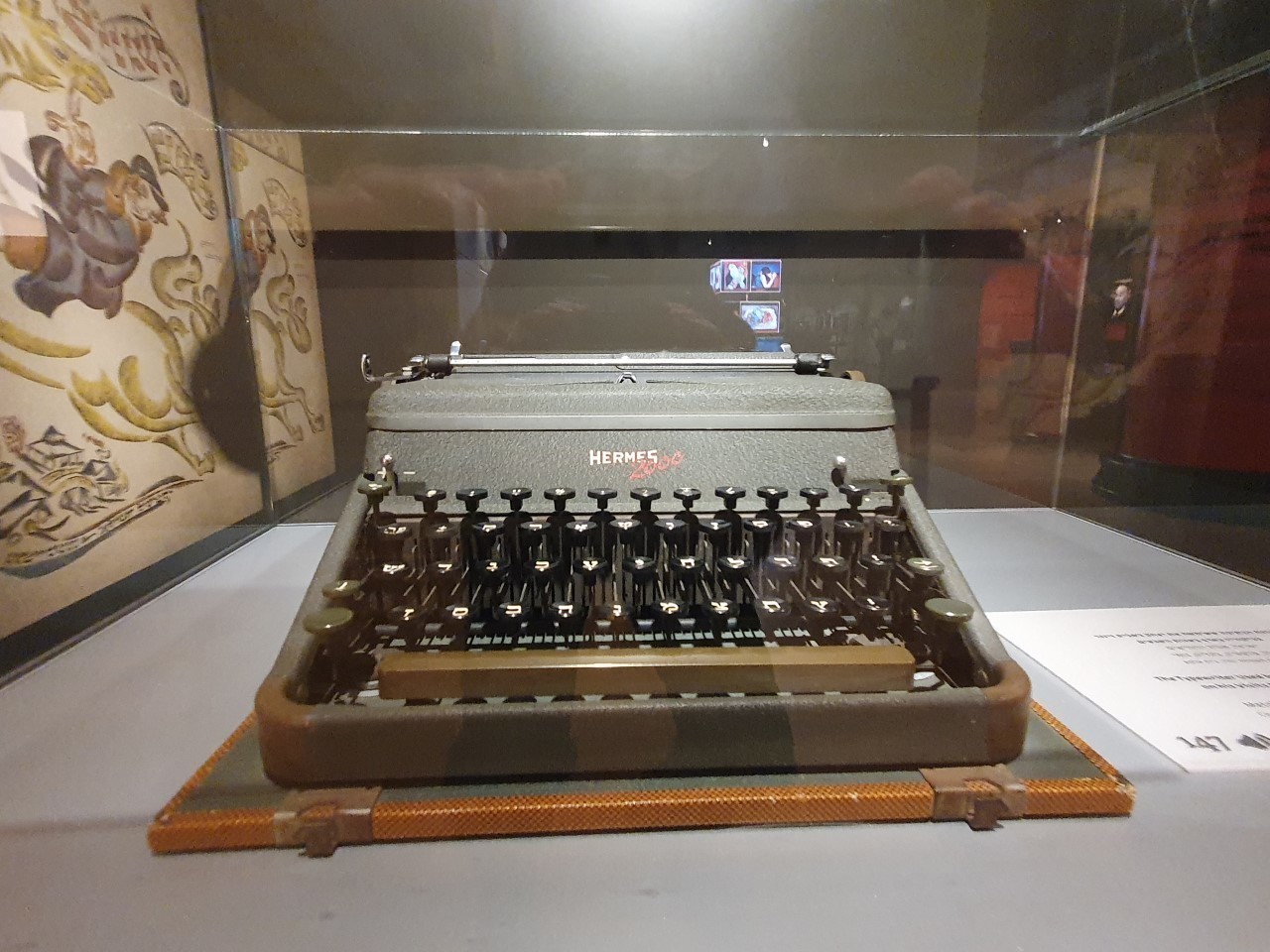Máquina de escribir de Isaac Bashevis.