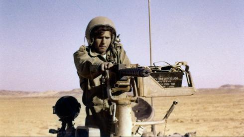Un soldado israelí durante la Guerra de Yom Kipur en 1973.