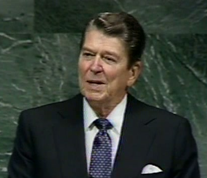 Ronald Reagan dijo que las revelaciones sobre la vida extraterrestre podrían unir al mundo