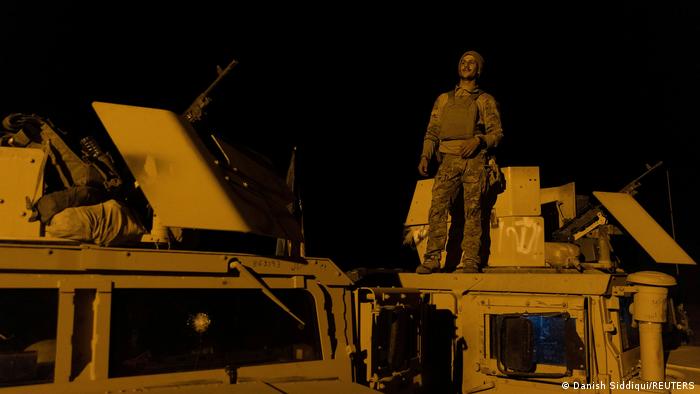 Operación militar conjunta de soldados afganos y estadounidenses en julio de 2021
